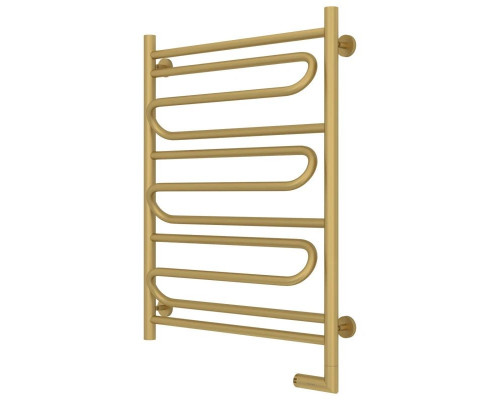 Купить Полотенцесушитель электрический 800х600 золотой матовый МЭМ правый Сунержа Элегия 2.0 032-5219-8060 в магазине сантехники Santeh-Crystal.ru