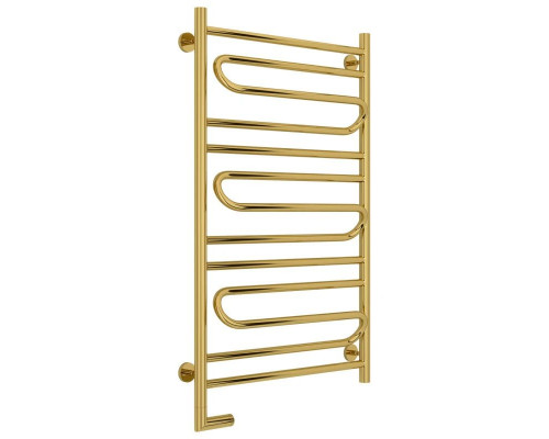 Купить Полотенцесушитель электрический 1000х600 золотой МЭМ левый Сунержа Элегия 2.0 03-5218-1060 в магазине сантехники Santeh-Crystal.ru