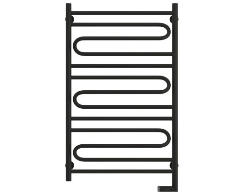 Купить Полотенцесушитель электрический 1000х600 черный матовый МЭМ правый Сунержа Элегия 2.0 31-5219-1060 в магазине сантехники Santeh-Crystal.ru