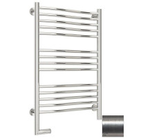 Полотенцесушитель электрический 800х500 сатин МЭМ левый Сунержа Флюид 2.0 071-5220-8050