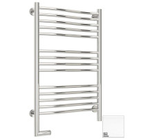 Полотенцесушитель электрический 800х500 белый глянец МЭМ левый Сунержа Флюид 2.0 12-5220-8050