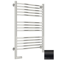 Полотенцесушитель электрический 800х500 темный титан муар МЭМ левый Сунержа Флюид 2.0 15-5220-8050