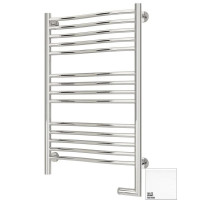 Полотенцесушитель электрический 800х500 белый глянец МЭМ правый Сунержа Флюид 2.0 12-5221-8050