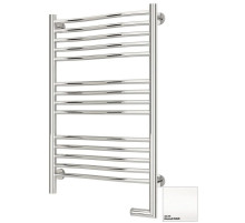 Полотенцесушитель электрический 800х500 белый матовый МЭМ правый Сунержа Флюид 2.0 30-5221-8050