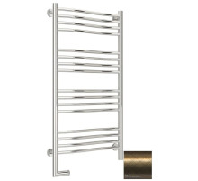 Полотенцесушитель электрический 1000х500 состаренная бронза МЭМ левый Сунержа Флюид 2.0 05-5220-1050