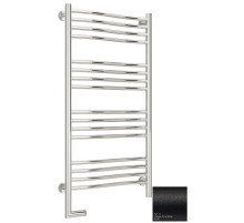 Полотенцесушитель электрический 1000х500 темный титан муар МЭМ левый Сунержа Флюид 2.0 15-5220-1050