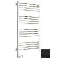 Полотенцесушитель электрический 1000х500 черный матовый МЭМ левый Сунержа Флюид 2.0 31-5220-1050