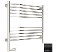 Полотенцесушитель электрический 600х600 темный титан муар МЭМ левый Сунержа Флюид 2.0 15-5220-6060