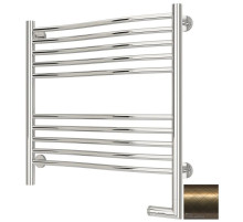 Полотенцесушитель электрический 600х600 состаренная бронза МЭМ правый Сунержа Флюид 2.0 05-5221-6060