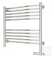 Полотенцесушитель электрический 600х600 белый глянец МЭМ правый Сунержа Флюид 2.0 12-5221-6060