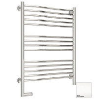 Полотенцесушитель электрический 800х600 белый матовый МЭМ левый Сунержа Флюид 2.0 30-5220-8060