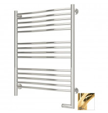 Полотенцесушитель электрический 800х600 золотой МЭМ правый Сунержа Флюид 2.0 03-5221-8060