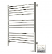 Полотенцесушитель электрический 800х600 античное белое золото МЭМ правый Сунержа Флюид 2.0 10-5221-8060