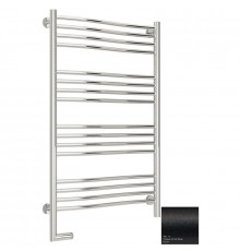 Полотенцесушитель электрический 1000х600 темный титан муар МЭМ левый Сунержа Флюид 2.0 15-5220-1060