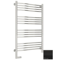 Полотенцесушитель электрический 1000х600 черный матовый МЭМ левый Сунержа Флюид 2.0 31-5220-1060