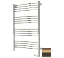 Полотенцесушитель электрический 1000х600 золотой матовый МЭМ правый Сунержа Флюид 2.0 032-5221-1060