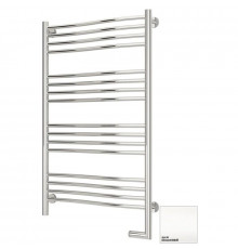 Полотенцесушитель электрический 1000х600 белый матовый МЭМ правый Сунержа Флюид 2.0 30-5221-1060