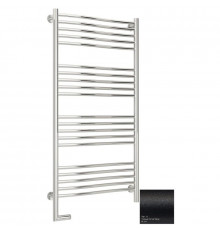 Полотенцесушитель электрический 1200х600 темный титан муар МЭМ левый Сунержа Флюид 2.0 15-5220-1260