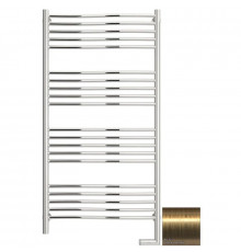 Полотенцесушитель электрический 1200х600 состаренная латунь МЭМ правый Сунержа Флюид 2.0 051-5221-1260