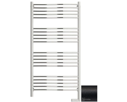 Заказать Полотенцесушитель электрический 1200х600 темный титан муар МЭМ правый Сунержа Флюид 2.0 15-5221-1260 в магазине сантехники Santeh-Crystal.ru