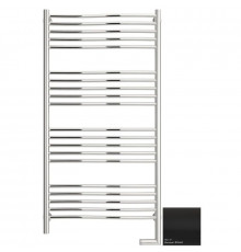 Полотенцесушитель электрический 1200х600 черный матовый МЭМ правый Сунержа Флюид 2.0 31-5221-1260