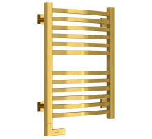 Полотенцесушитель электрический 600х400 золотой МЭМ левый Сунержа Аркус 2.0 03-5604-6040