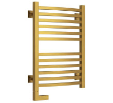 Полотенцесушитель электрический 600х400 состаренная латун МЭМ левый Сунержа Аркус 2.0 051-5604-6040