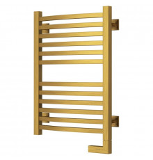 Полотенцесушитель электрический 600х400 состаренная латунь МЭМ правый Сунержа Аркус 2.0 051-5605-6040