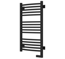 Полотенцесушитель электрический 800х400 черный матовый МЭМ правый Сунержа Аркус 2.0 31-5605-8040