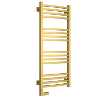 Полотенцесушитель электрический 1000х400 золотой матовый МЭМ левый Сунержа Аркус 2.0 032-5604-1040