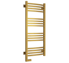 Полотенцесушитель электрический 1000х400 состаренная латунь МЭМ левый Сунержа Аркус 2.0 051-5604-1040