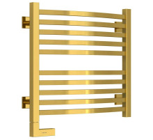 Полотенцесушитель электрический 500х500 золотой МЭМ левый Сунержа Аркус 2.0 03-5604-5050