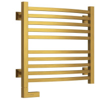 Полотенцесушитель электрический 500х500 состаренная латунь МЭМ левый Сунержа Аркус 2.0 051-5604-5050