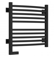 Полотенцесушитель электрический 500х500 черный матовый МЭМ левый Сунержа Аркус 2.0 31-5604-5050