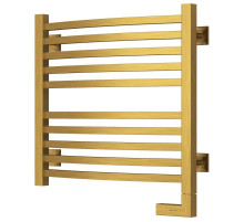 Полотенцесушитель электрический 500х500 состаренная латунь МЭМ правый Сунержа Аркус 2.0 051-5605-5050