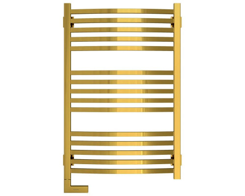 Купить Полотенцесушитель электрический 800х500 золотой МЭМ левый Сунержа Аркус 2.0 03-5604-8050 в магазине сантехники Santeh-Crystal.ru