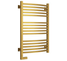 Полотенцесушитель электрический 800х500 состаренная латунь МЭМ левый Сунержа Аркус 2.0 051-5604-8050