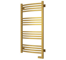 Полотенцесушитель электрический 1000х500 состаренная латунь МЭМ правый Сунержа Аркус 2.0 051-5605-1050