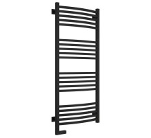 Полотенцесушитель электрический 1200х500 черный матовый МЭМ левый Сунержа Аркус 2.0 31-5604-1250