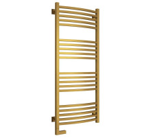 Полотенцесушитель электрический 1200х500 состаренная латунь МЭМ левый Сунержа Аркус 2.0 051-5604-1250