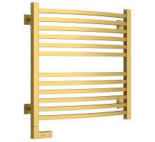 Полотенцесушитель электрический 600х600 золотой матовый МЭМ левый Сунержа Аркус 2.0 032-5604-6060