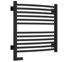Полотенцесушитель электрический 600х600 черный матовый МЭМ левый Сунержа Аркус 2.0 31-5604-6060
