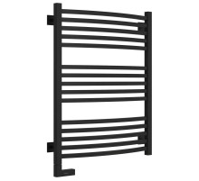 Полотенцесушитель электрический 800х600 черный матовый МЭМ левый Сунержа Аркус 2.0 31-5604-8060