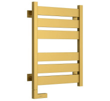 Полотенцесушитель электрический 600х400 золотой матовый МЭМ левый Сунержа Центурион 2.0 032-5602-6040