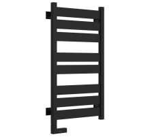 Полотенцесушитель электрический 800х400 черный матовый МЭМ левый Сунержа Центурион 2.0 31-5602-8040