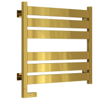 Полотенцесушитель электрический 600х600 золотой МЭМ левый Сунержа Центурион 2.0 03-5602-6060