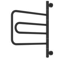 Полотенцесушитель электрический 637x577 темный титан муар Сунержа Компакт 15-0820-0640