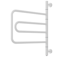 Полотенцесушитель электрический 637x577 белый глянец Сунержа Компакт 12-0820-0640