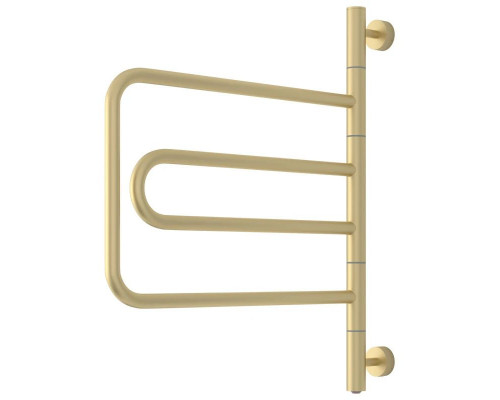 Купить Полотенцесушитель электрический 637x577 шампань матовая Сунержа Компакт 022-0820-0640 в магазине сантехники Santeh-Crystal.ru