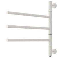 Полотенцесушитель электрический 542x585 античное белое золото Сунержа Триада 10-0822-0540